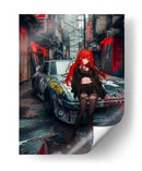 Rebelde Callejera II - Puffy Design | Cuadro decorativo de Canvas Lab