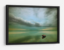 Barco vacío, lago tranquilo - Krzysztof Browko | Cuadro decorativo de Canvas Lab
