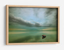 Barco vacío, lago tranquilo - Krzysztof Browko | Cuadro decorativo de Canvas Lab