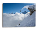 Salto de esquiador alpino - Tristan Shu | Cuadro decorativo de Canvas Lab