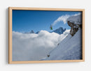 Salto de esquiador alpino - Tristan Shu | Cuadro decorativo de Canvas Lab