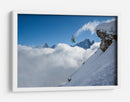 Salto de esquiador alpino - Tristan Shu | Cuadro decorativo de Canvas Lab