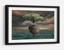 Isla del árbol del dinero flotante - Radoslav Penchev | Cuadro decorativo de Canvas Lab