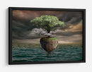 Isla del árbol del dinero flotante - Radoslav Penchev | Cuadro decorativo de Canvas Lab