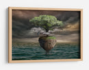Isla del árbol del dinero flotante - Radoslav Penchev | Cuadro decorativo de Canvas Lab