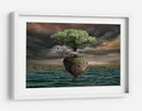 Isla del árbol del dinero flotante - Radoslav Penchev | Cuadro decorativo de Canvas Lab