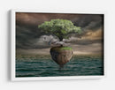 Isla del árbol del dinero flotante - Radoslav Penchev | Cuadro decorativo de Canvas Lab