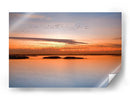 Vuelo al atardecer sereno - Piotr Krol (Bax) | Cuadro decorativo de Canvas Lab