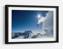 Salto de esquí de montaña extremo - Tristan Shu | Cuadro decorativo de Canvas Lab