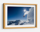 Salto de esquí de montaña extremo - Tristan Shu | Cuadro decorativo de Canvas Lab