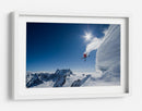 Salto de esquí de montaña extremo - Tristan Shu | Cuadro decorativo de Canvas Lab