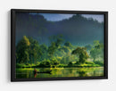 Lago del bosque brumoso - hardibudi | Cuadro decorativo de Canvas Lab