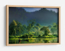 Lago del bosque brumoso - hardibudi | Cuadro decorativo de Canvas Lab