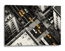 Tráfico de taxis amarillos urbanos - Stefan Kloren | Cuadro decorativo de Canvas Lab