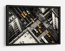 Tráfico de taxis amarillos urbanos - Stefan Kloren | Cuadro decorativo de Canvas Lab