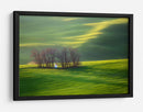 Capilla en los campos verdes - Krzysztof Browko | Cuadro decorativo de Canvas Lab