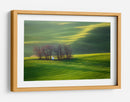 Capilla en los campos verdes - Krzysztof Browko | Cuadro decorativo de Canvas Lab
