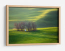 Capilla en los campos verdes - Krzysztof Browko | Cuadro decorativo de Canvas Lab