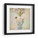 Mujer floral etérea - Kiyo Murakami | Cuadro decorativo de Canvas Lab