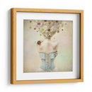 Mujer floral etérea - Kiyo Murakami | Cuadro decorativo de Canvas Lab