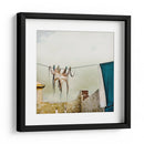 Lavandería de pulpo mediterráneo - ambra | Cuadro decorativo de Canvas Lab