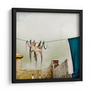 Lavandería de pulpo mediterráneo - ambra | Cuadro decorativo de Canvas Lab