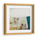 Lavandería de pulpo mediterráneo - ambra | Cuadro decorativo de Canvas Lab