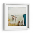 Lavandería de pulpo mediterráneo - ambra | Cuadro decorativo de Canvas Lab