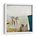 Lavandería de pulpo mediterráneo - ambra | Cuadro decorativo de Canvas Lab