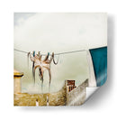 Lavandería de pulpo mediterráneo - ambra | Cuadro decorativo de Canvas Lab