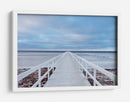El muelle blanco en invierno junto al mar - Jacek Oleksinski | Cuadro decorativo de Canvas Lab
