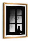 Vista desde la ventana del gato negro - Mario Pucic | Cuadro decorativo de Canvas Lab