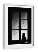 Vista desde la ventana del gato negro - Mario Pucic | Cuadro decorativo de Canvas Lab