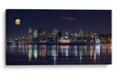 Reflejos de la ciudad a la luz de la luna - YuppiDu | Cuadro decorativo de Canvas Lab