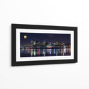 Reflejos de la ciudad a la luz de la luna - YuppiDu | Cuadro decorativo de Canvas Lab