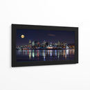 Reflejos de la ciudad a la luz de la luna - YuppiDu | Cuadro decorativo de Canvas Lab