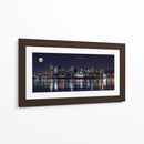 Reflejos de la ciudad a la luz de la luna - YuppiDu | Cuadro decorativo de Canvas Lab