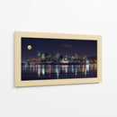 Reflejos de la ciudad a la luz de la luna - YuppiDu | Cuadro decorativo de Canvas Lab