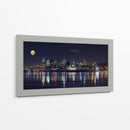 Reflejos de la ciudad a la luz de la luna - YuppiDu | Cuadro decorativo de Canvas Lab