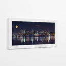 Reflejos de la ciudad a la luz de la luna - YuppiDu | Cuadro decorativo de Canvas Lab