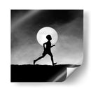 Paseo con la luna llena - Hengki Lee | Cuadro decorativo de Canvas Lab