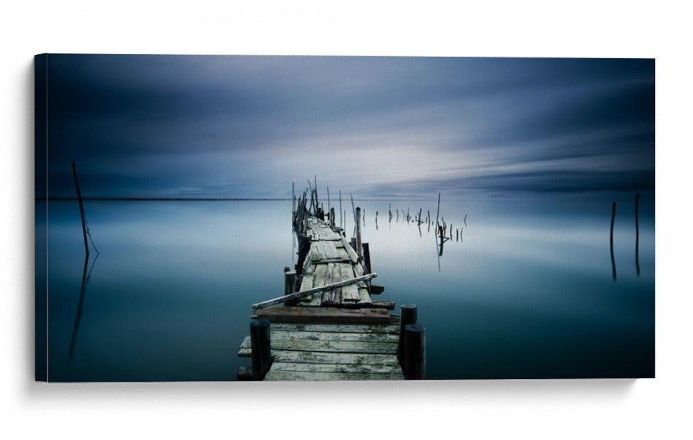 Muelle de Moody Lake - Paulo Dias | Cuadro decorativo de Canvas Lab