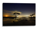 Reflejo costero bajo el cielo nocturno - Mel Brackstone | Cuadro decorativo de Canvas Lab