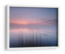 Juncos del lago del crepúsculo rosado - Keller | Cuadro decorativo de Canvas Lab