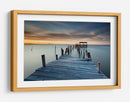 Puesta de sol en el muelle tranquilo - Rui David | Cuadro decorativo de Canvas Lab