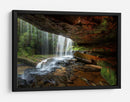Cascada de la cueva escondida - Mark Lucey | Cuadro decorativo de Canvas Lab