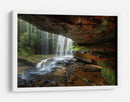 Cascada de la cueva escondida - Mark Lucey | Cuadro decorativo de Canvas Lab