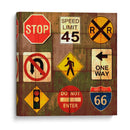 Signo De Garaje Iv - Studio W | Cuadro decorativo de Canvas Lab