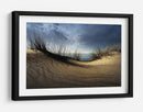 Vista al océano desde las dunas de arena - Wim Schuurmans | Cuadro decorativo de Canvas Lab