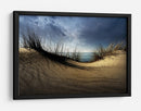 Vista al océano desde las dunas de arena - Wim Schuurmans | Cuadro decorativo de Canvas Lab